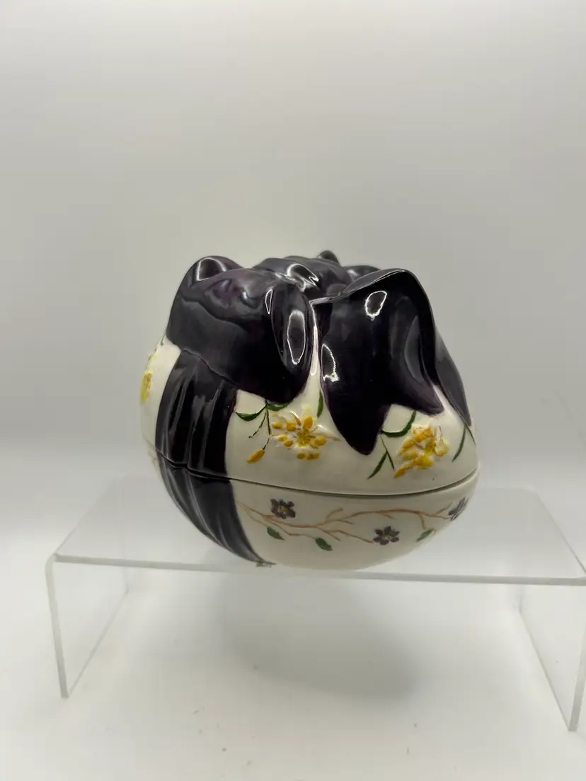 Ceramic Trinket/Candy Dish - Signed