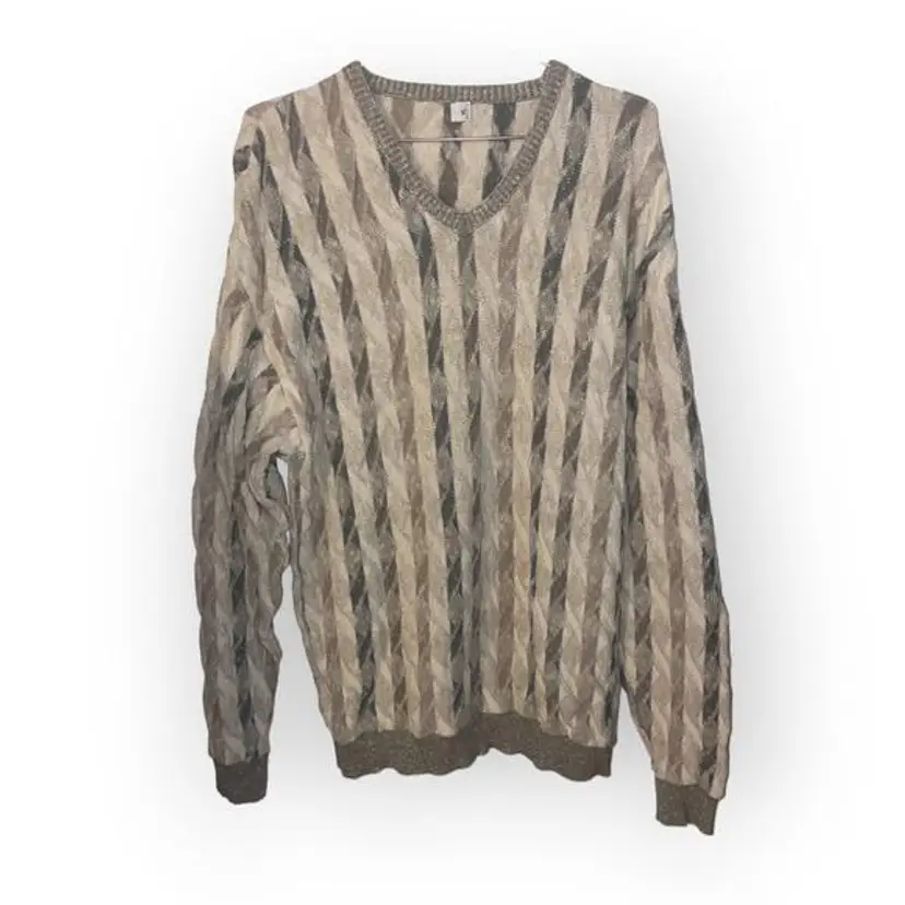 Vintage Mens sweater sz XL cotton, made in the USA EUC