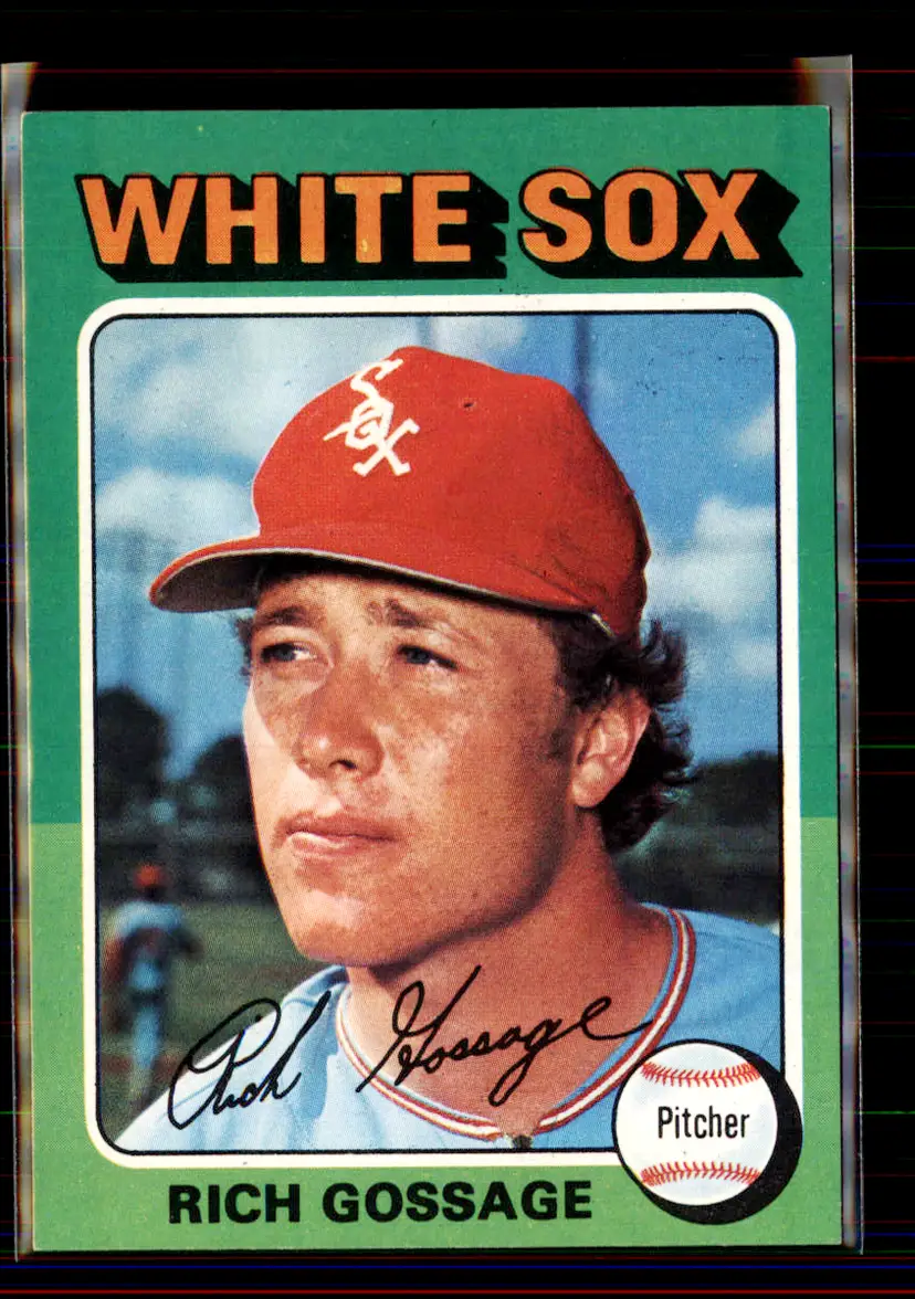 Rich Gossage 1975 Topps #554 - Chicago White Sox - (pk1-78)