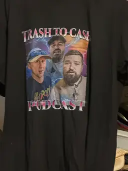 Rare “Trash To Cash Podcast” Flipcon Harry Tornado Bootleg 2xl T-shirt