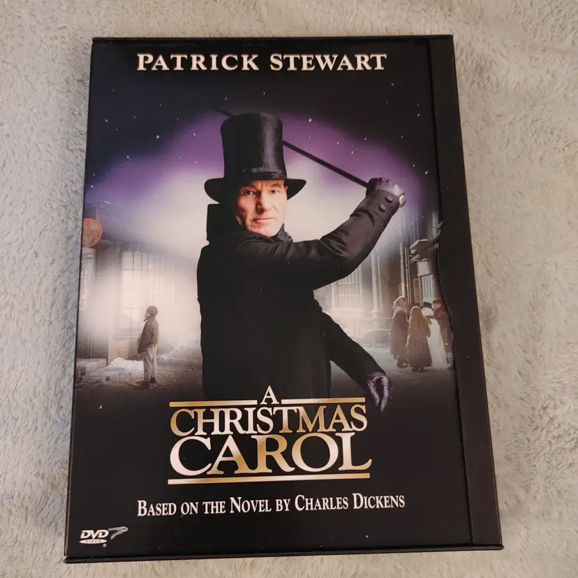DVD. A Christmas Carol with Patrick Stewart. Used.