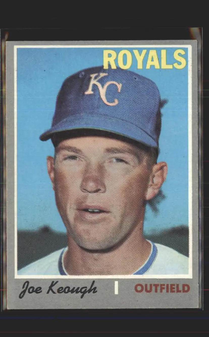 Joe Keough 1970 Topps #589 - (pk6) - Kansas City Royals