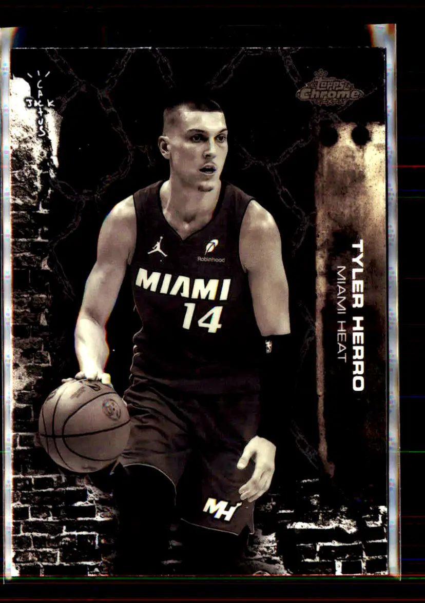 Tyler Herro 2025-26 Topps Chrome Cactus Jack #23 - (139) - Miami Heat