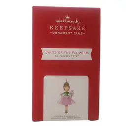 2021 Hallmark Waltz of the Flowers Nutcracker Sweet 3 Ornament KOC IOB QXC5535