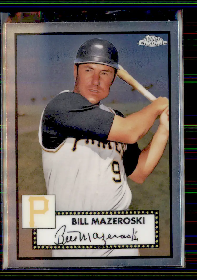 Bill Mazeroski 2021 Topps Chrome Platinum Anniversary #655 - Pittsburgh Pirates - (153-329)