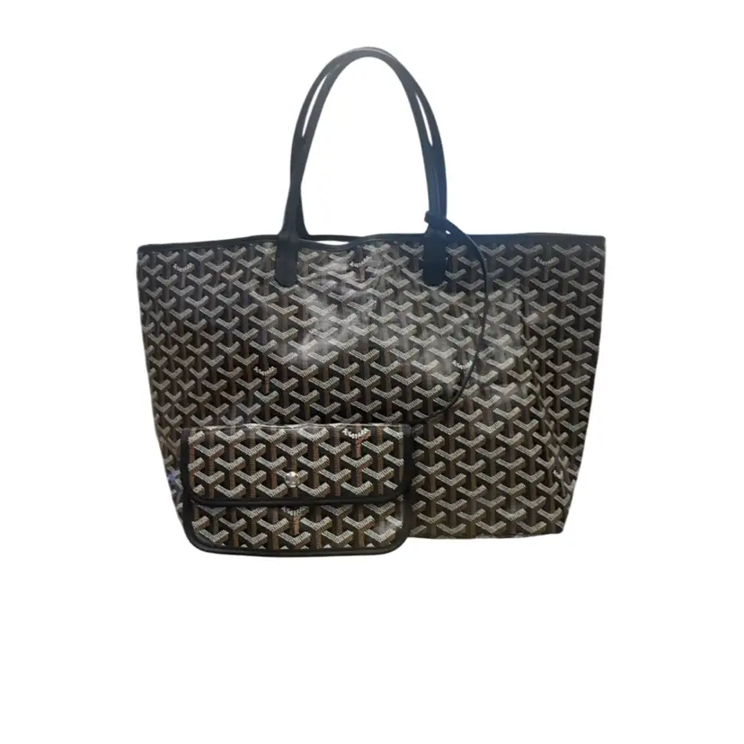 Goyard Black St Louis PM Tote