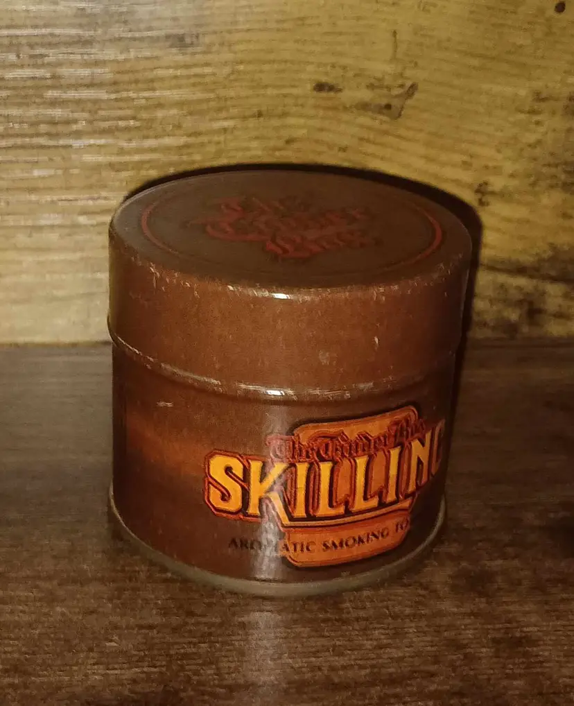 Vintage Skilling Aromatic Bacco Tin