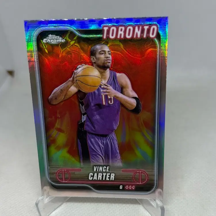 2024-25 Topps Chrome - Vince Carter #54 Refractor