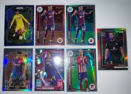 LaLiga 7 Card Soccer Lot