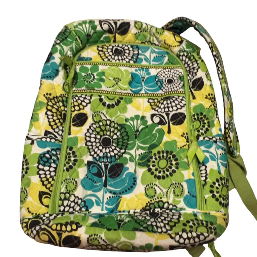 Vera Bradley Limes Up Campus Tech Large Backpacking 18” x 14”