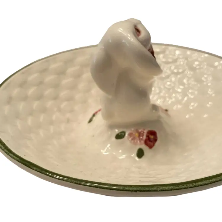 Adorable Bunny Trinket Dish