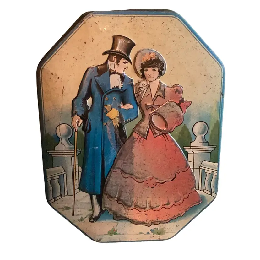 Courting Couple Tin - George W. Horner & Co.