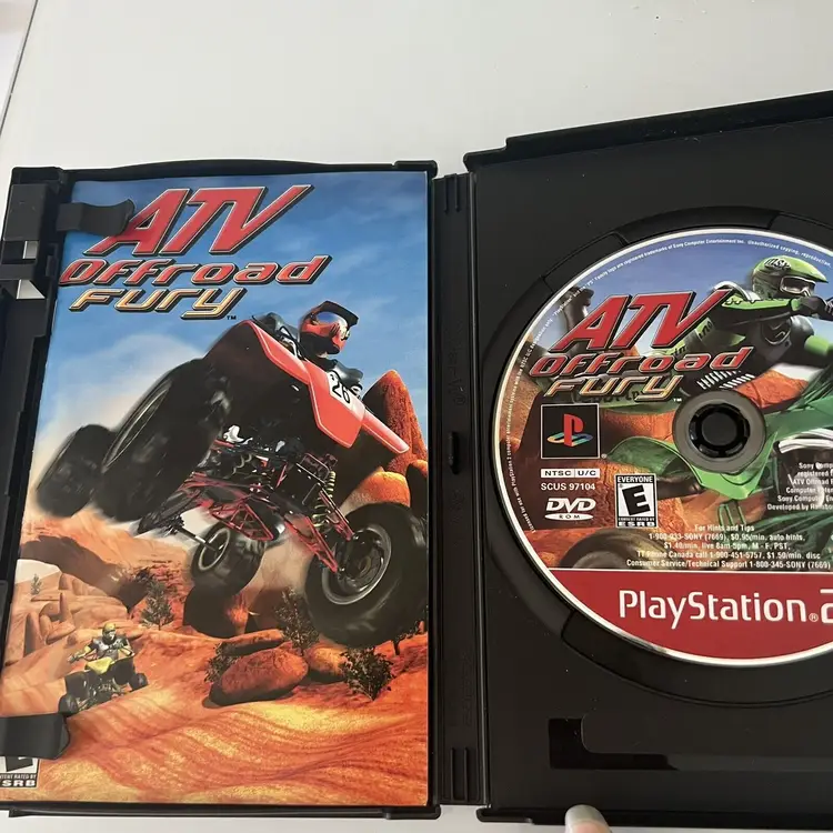 ATV Offroad Fury PlayStation 2 PS2 Greatest Hits 2001 Complete CIB Tested