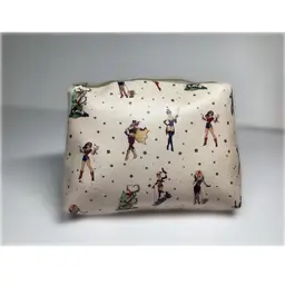 Heroes and Villains Vinyl Makeup Bag