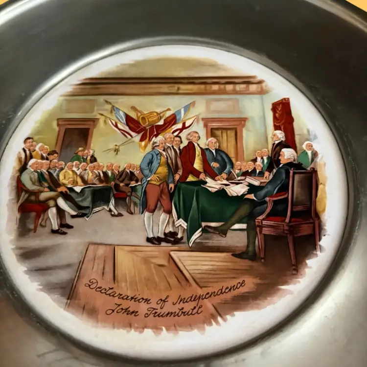 Vintage Replica of American John Trumbull’s “Declaration of Independence"