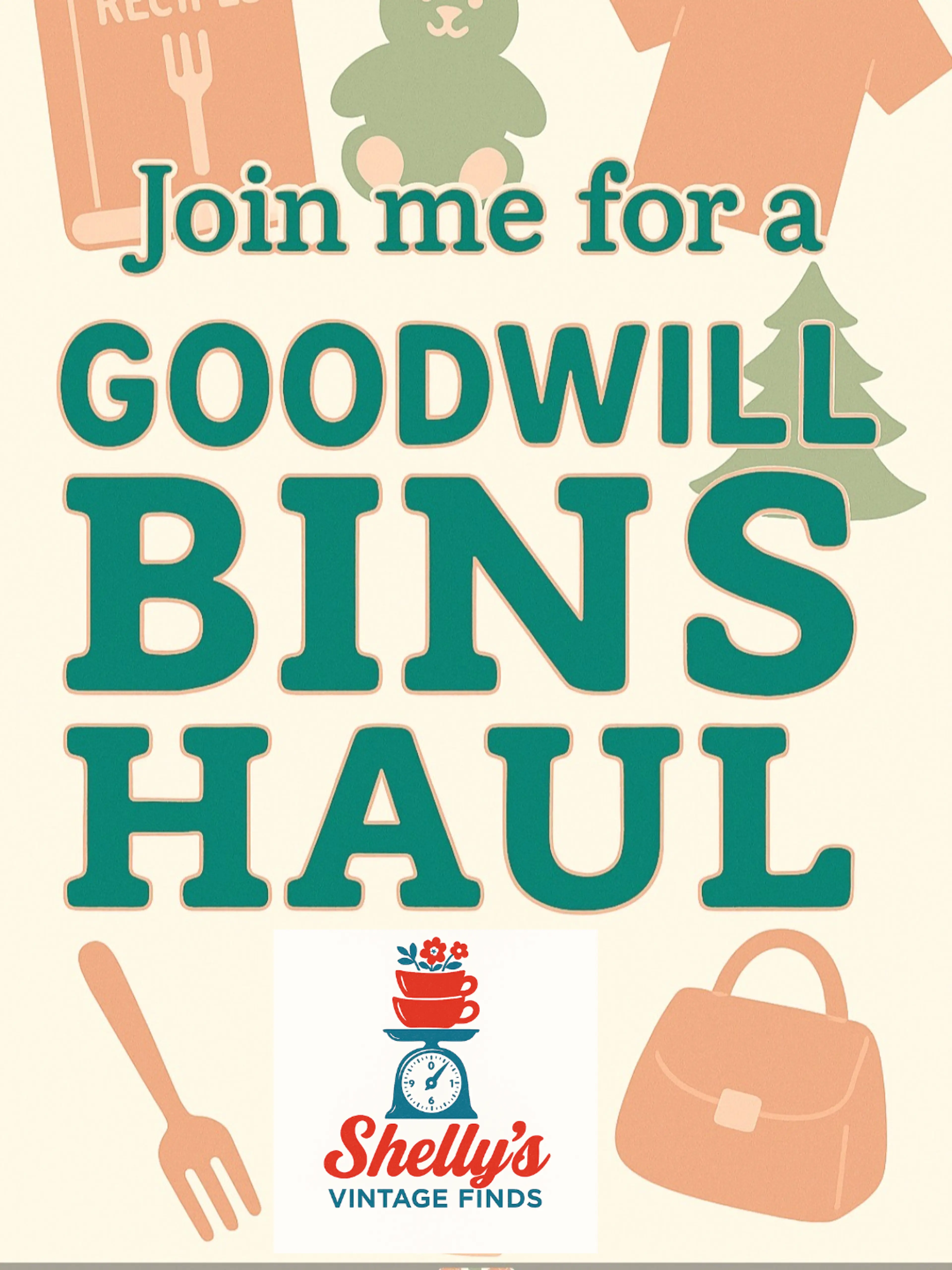 Goodwill Bins Haul from this morning 