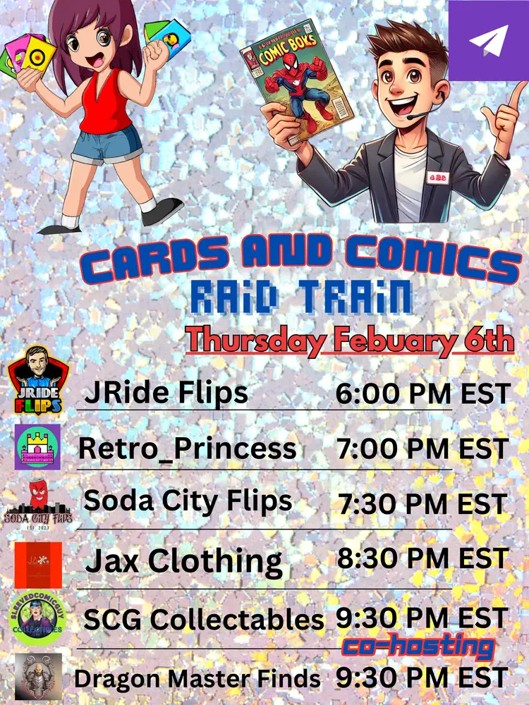 Cards, Comics & More... 30 min hangout