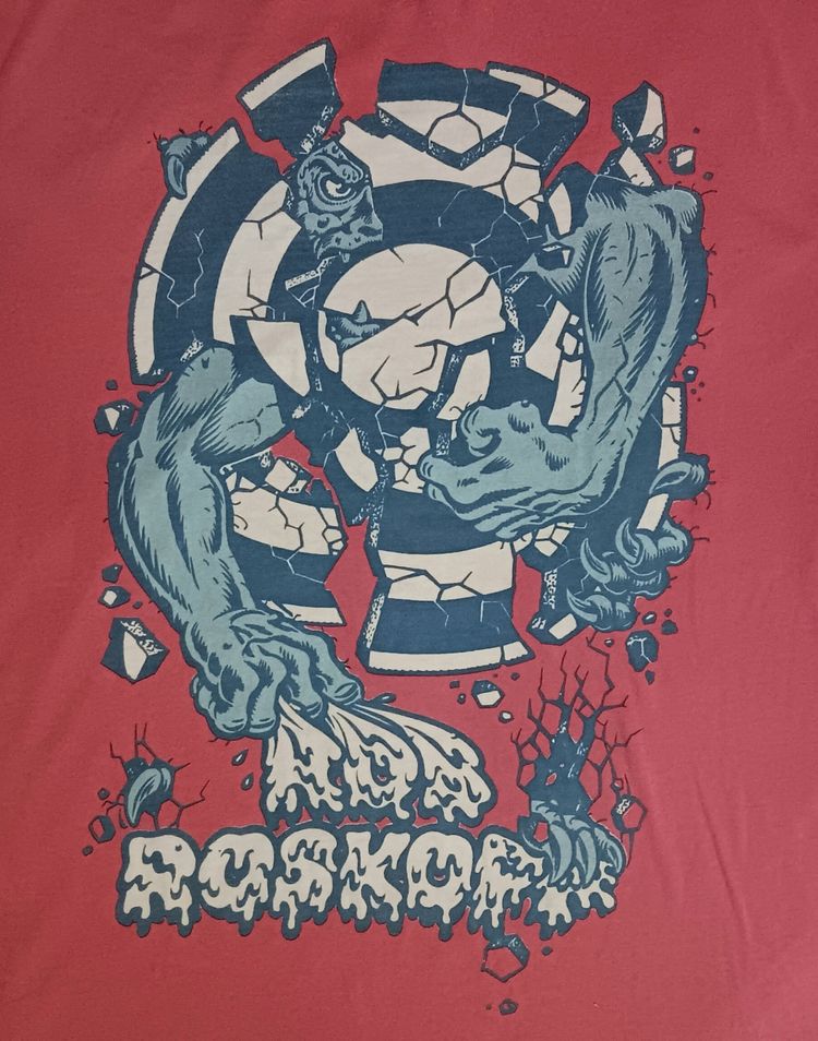 Santa Cruz Rob Roskopp Face Busting Out t-shirt skateboard skater grunge rare
