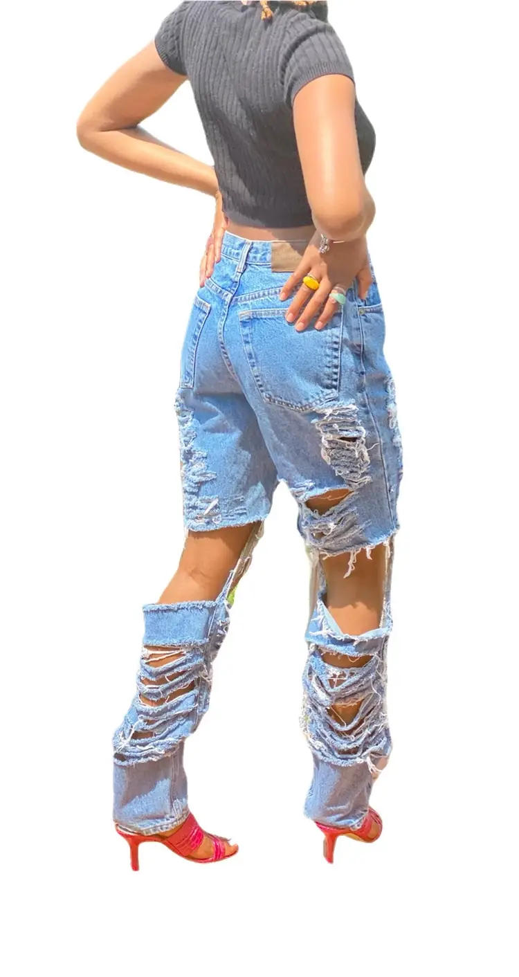 1990s Ralph Lauren Jeans | Distressed Design