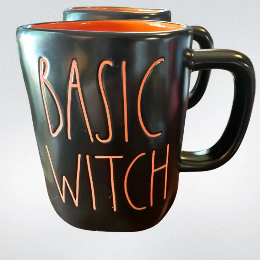 Rae Dunn “Basic Witch”  Mug Orange Inside *NEW* 2~available