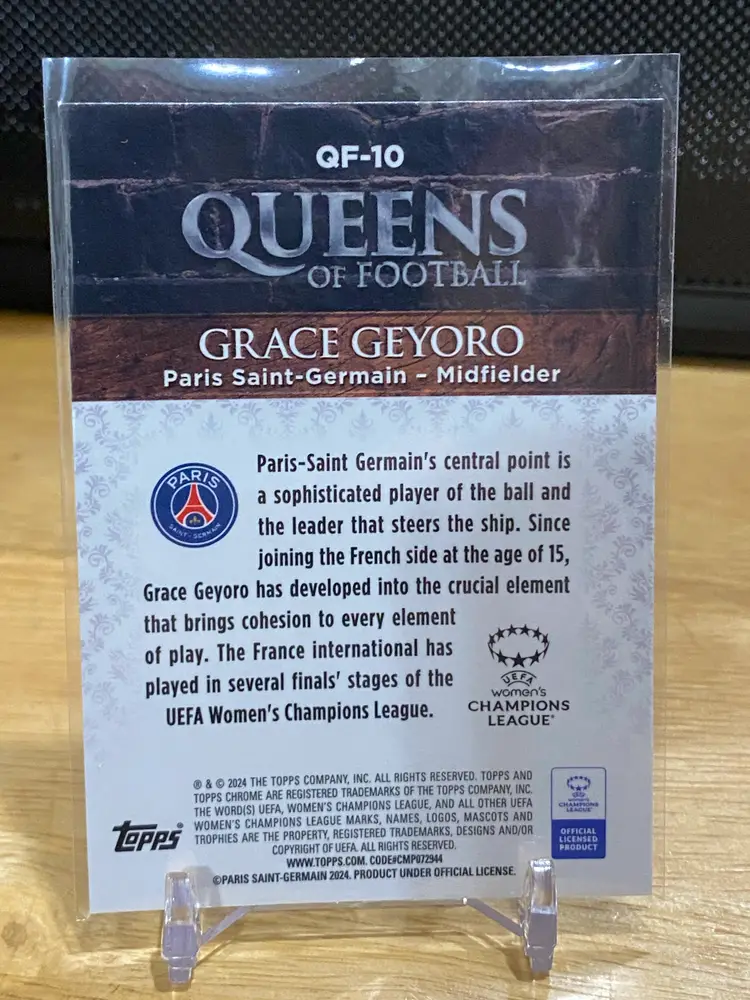 2024 Topps Queens of Football - Pick Your Player