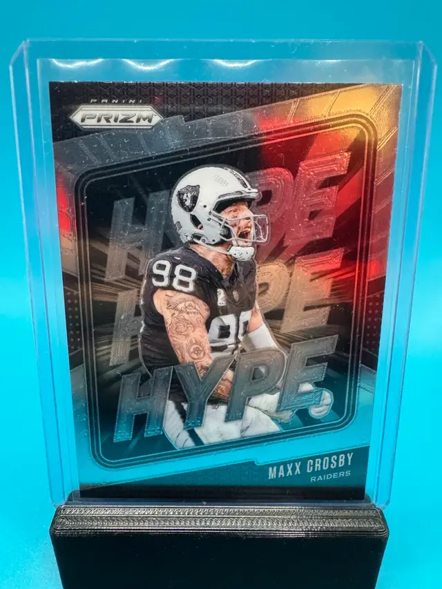 Maxx Crosby Prizm Hype Las Vegas Raiders
