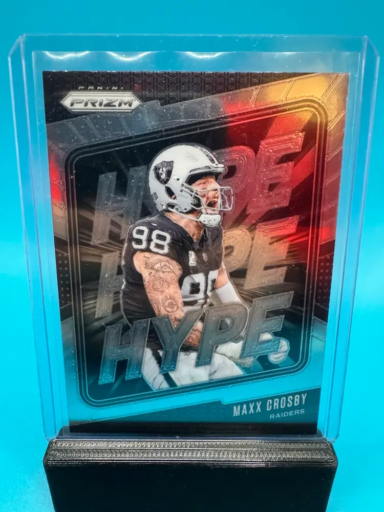 Maxx Crosby Prizm Hype Las Vegas Raiders