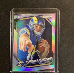 2025 Panini Prizm - Terrance Ferguson #424 Silver Prizm VARIATION (RC) Rams