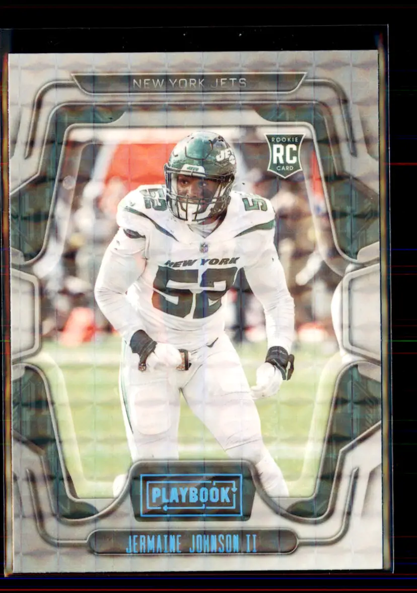 Jermaine Johnson Ii 2022 Panini Playbook Mosaic #175 - New York Jets - (2-42)