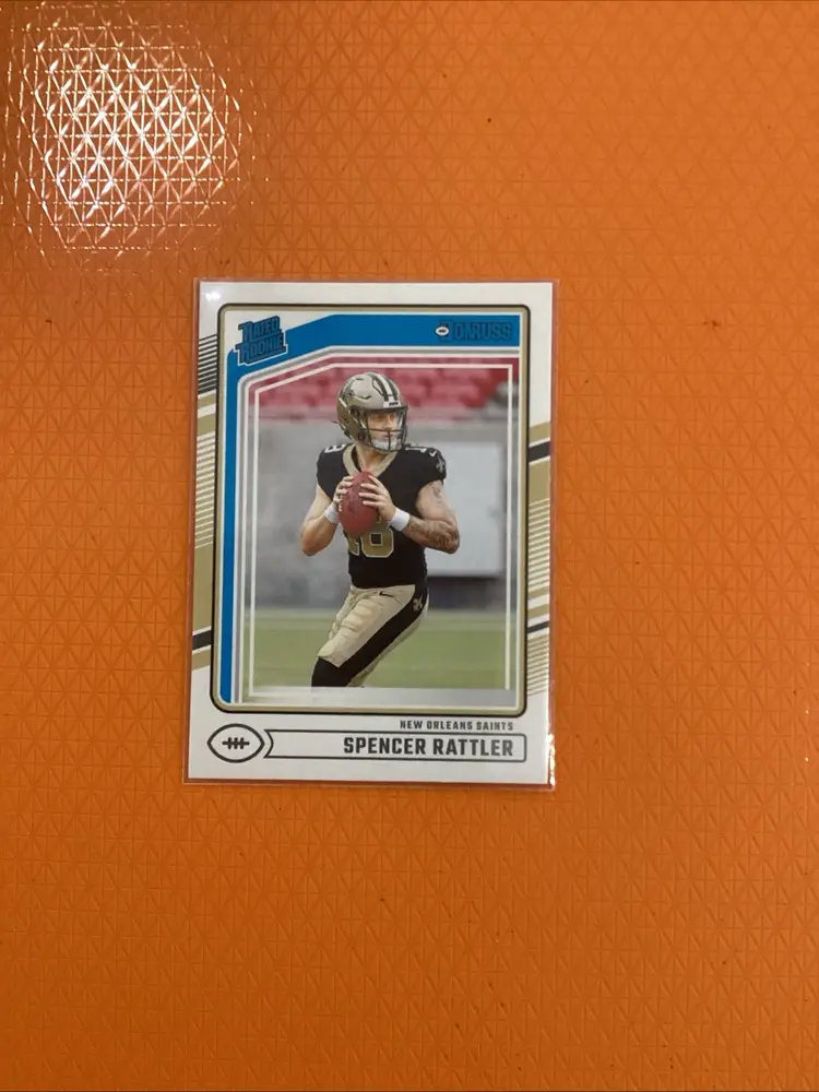 2024 Panini Donruss - Rated Rookie #359 Spencer Rattler (RC) New Orleans Saints
