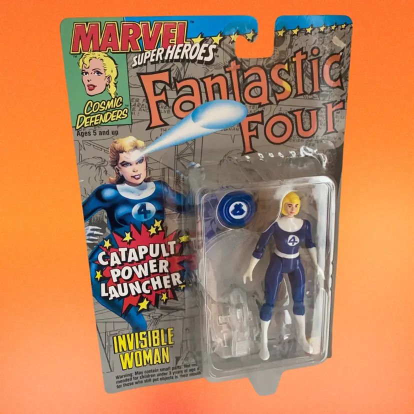 Toy Biz Vintage 1994 Marvel Super Heroes Invisible Woman 5" Figure