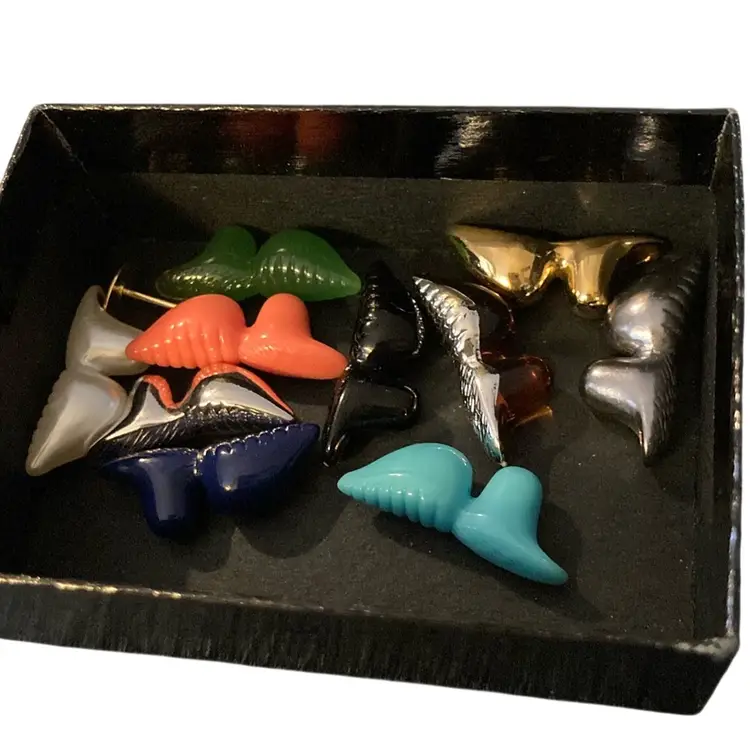 Two Joan Rivers Bee Brooches With Interchangeable Stones