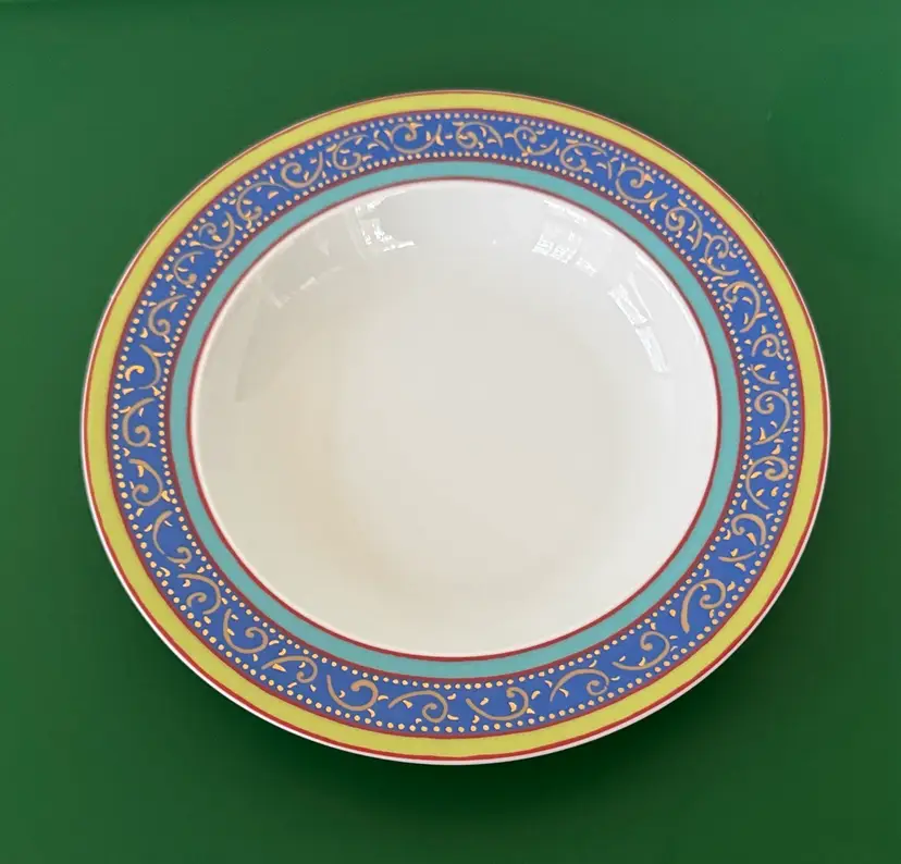 Rosenthal Studio Line Kusumam Dinnerware Rim Soup Bowl 8 7/8” diameter