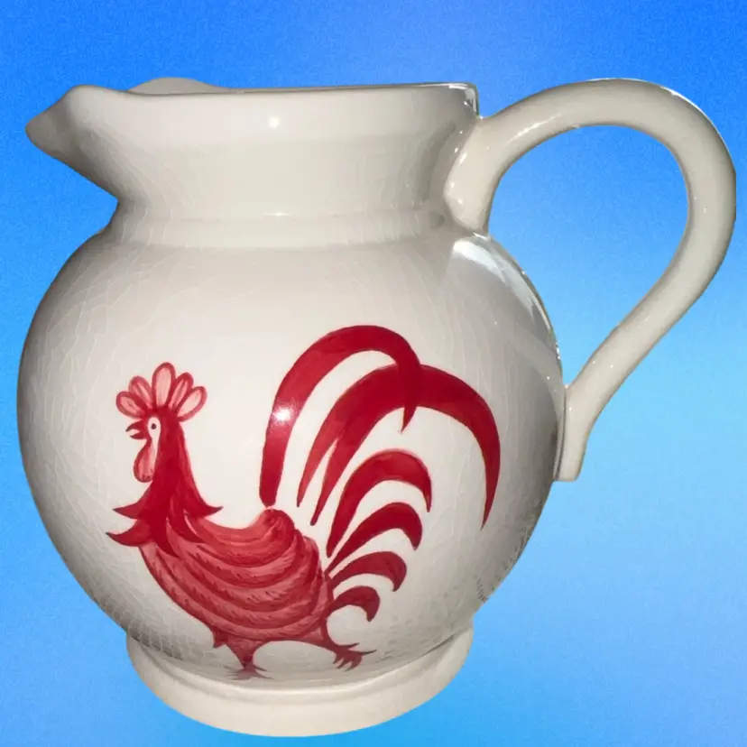 Red Rooster Pitcher