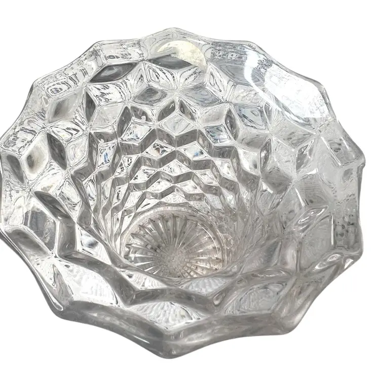 Fostoria, American Cuba Flare Mouth Vase 5.25" X 5.25"