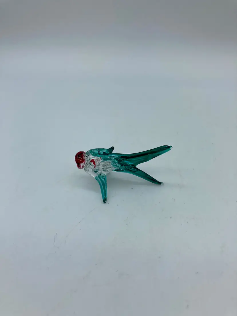 Mini Green 'big lips' fish