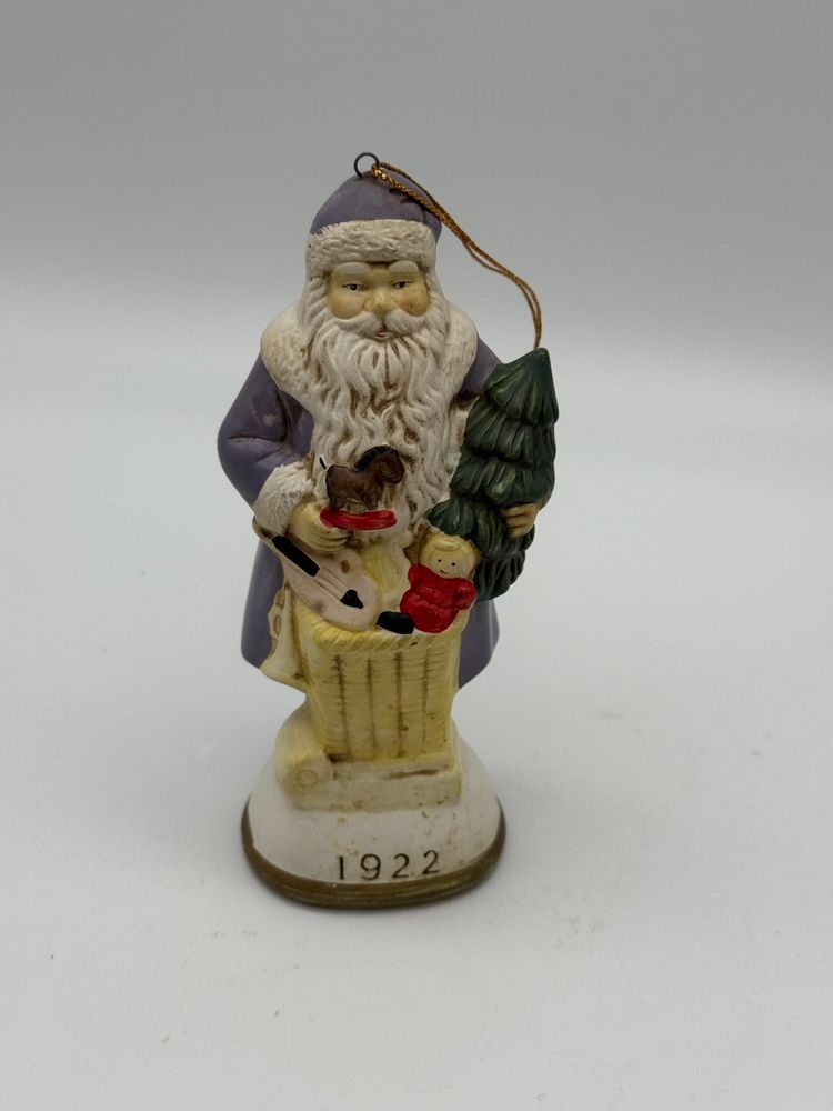 Vintage 1992 Christmas Reproductions Inc - Santa 1922 Ornament - Thailand