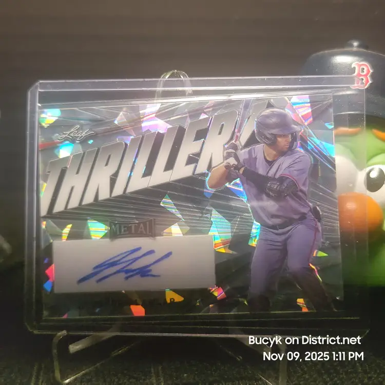 2022 Leaf Metal Thriller Auto Cracked Ice - Jordan Lawler Arizona Diamondbacks 4/5