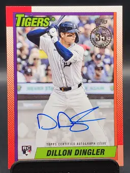 2025 Topps Series 1 Dillon Dingler Auto