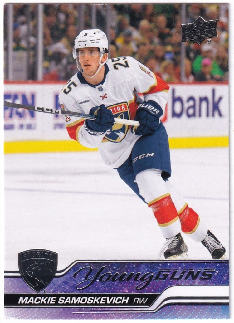 2023-24 Upper Deck #464 Mackie Samoskevich YG RC Florida Panthers Hockey Card