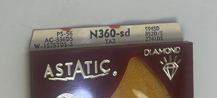 Vintage Astatic Diamond NOS Replacement Record Player Stylus/Needle N360-sd General Electric