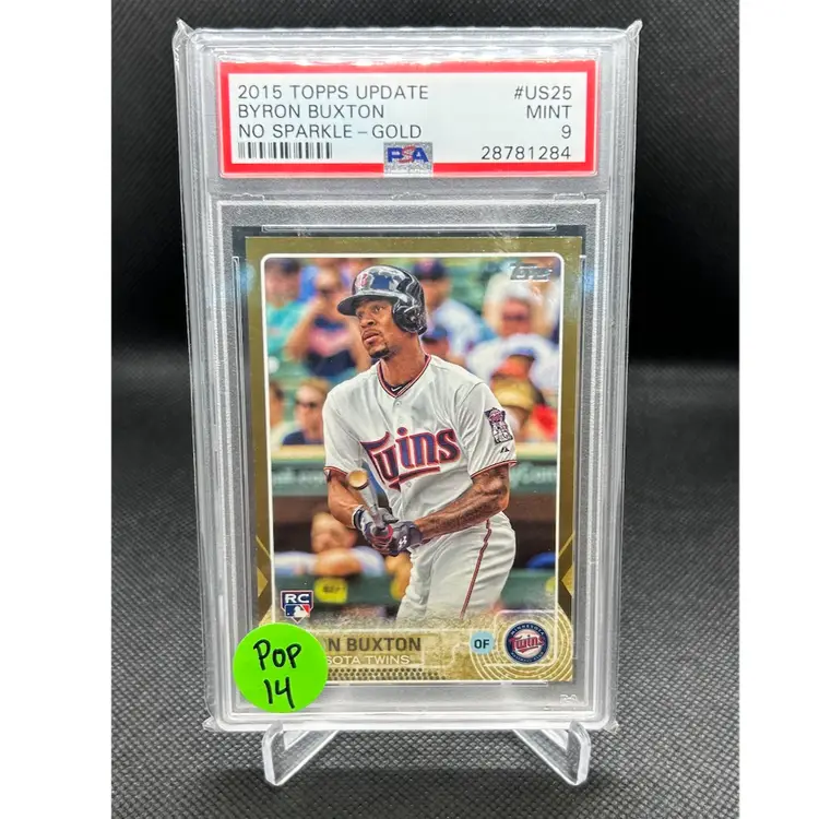 2015 Topps Byron Buxton RC Gold