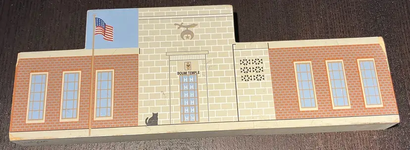 1997 Cat's Meow Boumi Shrine Temple Baltimore MD Limited Edition Signed