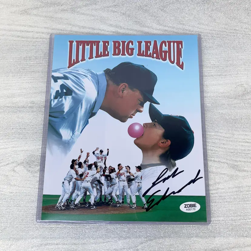Luke Edwards Signed 8x10 Photo Little Big League Autographed Zobie COA