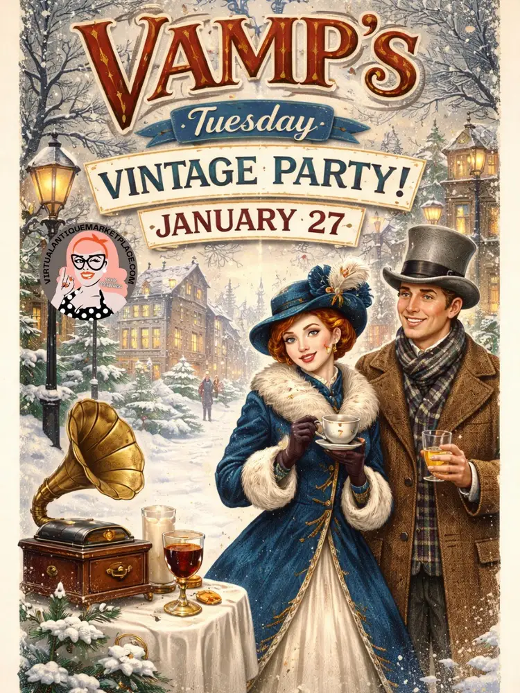 Vintage Party with the Peacock!!!