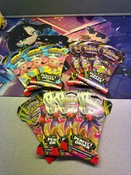Pokemon Mega Evolution Perfect Order Sleeved Booster Packs X10