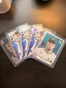 Aaron Judge 2025 Bowman’s Best Lot Showpieces/ Laser Refactor’s /250 & /350 - Wave/ Pixel Portraits