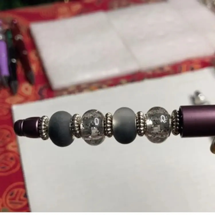 Fidget Pen Handmade By Me! Black Ink! 5 1/2”