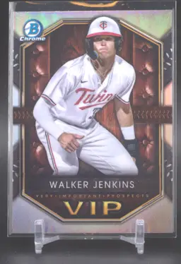 2025 Bowman Chrome VIP, Walker Jenkins, Minnesota Twins