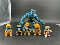 Toy Lot Wolverine & Treasure X Figures